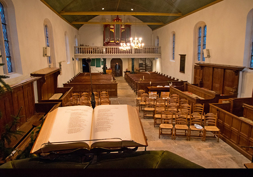 Beamersysteem kerk