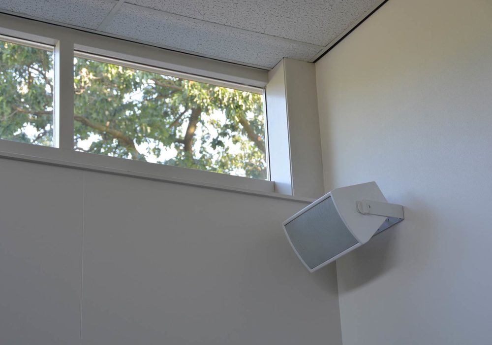 geluidsinstallatie wachtkamer