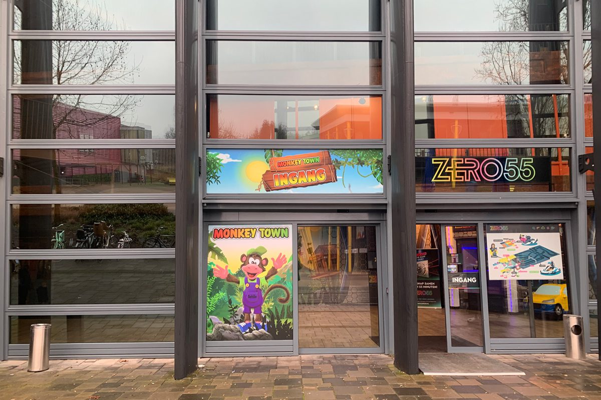 ingang Monkey Town Enschede ingang Monkey Town Enschede